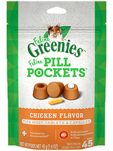 Load image into Gallery viewer, Pill Pockets 45g Chicken Cat Treats