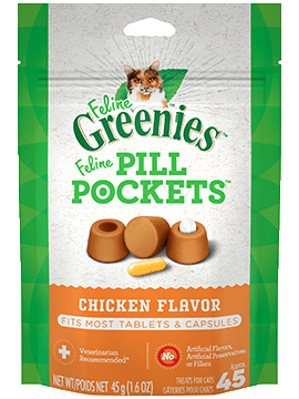 Pill Pockets 45g Chicken Cat Treats