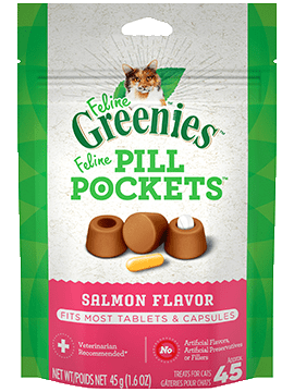 Pill Pockets 45g Salmon Cat Treats