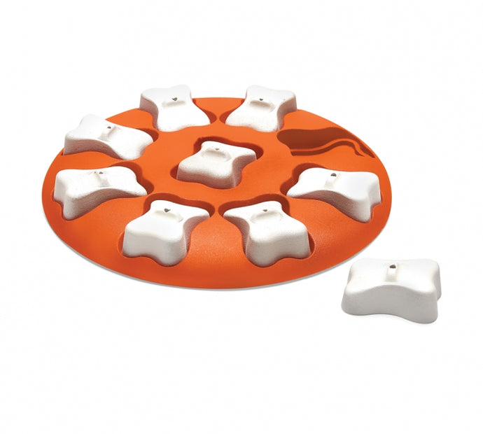 Outward Hound Nina Dog Smart Orange Dog Puzzle