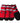 Pawsh Pads Dog Boots Red
