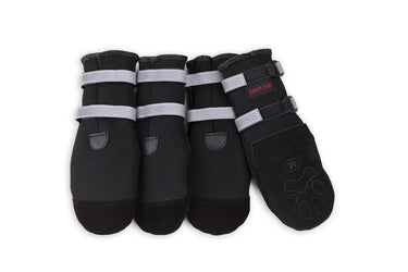 Pawsh Pads Dog Boots Black