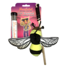 Meowijuana Get Buzzed Bee Refillable Catnip Cat Toy