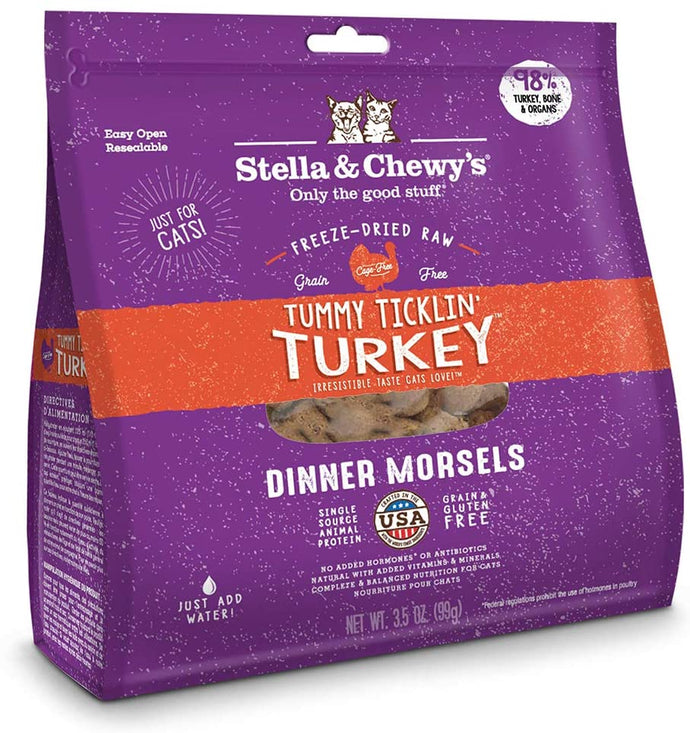 Stella & Chewy's 510g Turkey Freeze Dried Cat Food