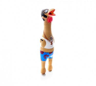 Charming Latex Chicken Earl Dog Toy