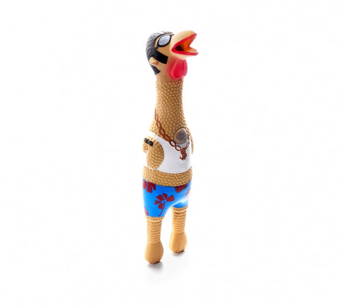 Charming Latex Chicken Earl Dog Toy