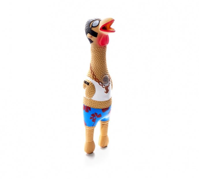 Charming Latex Chicken Earl Dog Toy