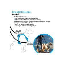 Load image into Gallery viewer, Rogz Explore Padded Dog Harness DayGlo