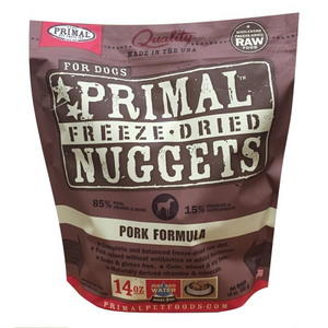 Primal Pork Freeze Dried Nuggets Dog Food