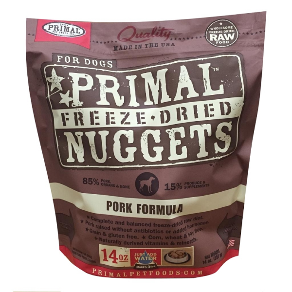 Primal Pork Freeze Dried Nuggets Dog Food