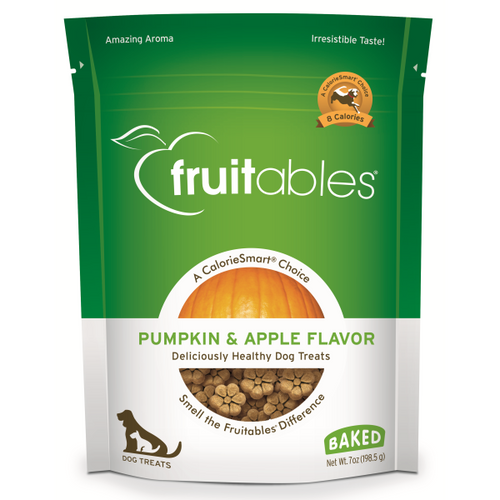Fruitables Crunchy Pumpkin & Apple 198g Dog Treats