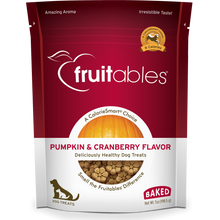Load image into Gallery viewer, Fruitables Crunchy Pumpkin &amp; Cranberry 198g Dog Treats