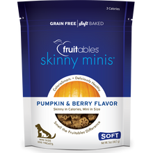Load image into Gallery viewer, Fruitables Skinny Minis Pumpkin &amp; Berry 141g Dog Treats