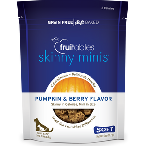 Fruitables Skinny Minis Pumpkin & Berry 141g Dog Treats