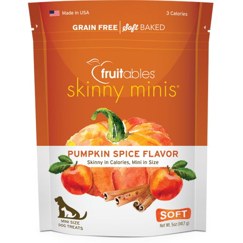 Fruitables Skinny Minis Pumpkin Spice 141g Dog Treats