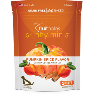 Fruitables Skinny Minis Pumpkin Spice 141g Dog Treats