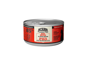 Acana Beef In Bone Broth Premium Pate 85g Canned Cat Food