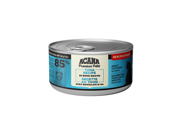 Acana Tuna In Bone Broth Premium Pate 85g Canned Cat Food