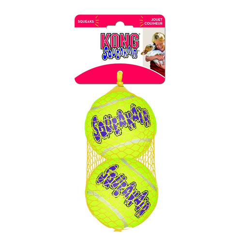 Kong SqueakAir Balls Large 2 pack Dog Toy