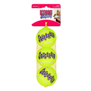 Kong SqueakAir Balls Med 3pk Dog Toy