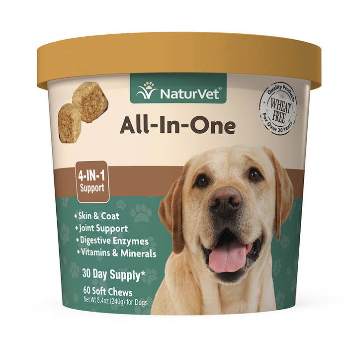 NaturVet All-In-One 240g Dog Supplement
