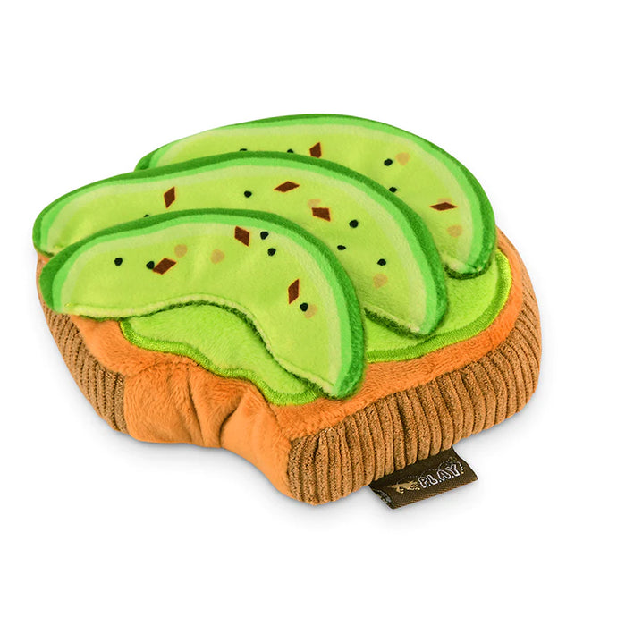 PLAY Barking Brunch Avo-doggo Toast Dog Toy