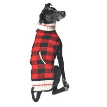 Load image into Gallery viewer, Chilly Dog Buffalo Plaid Sweater