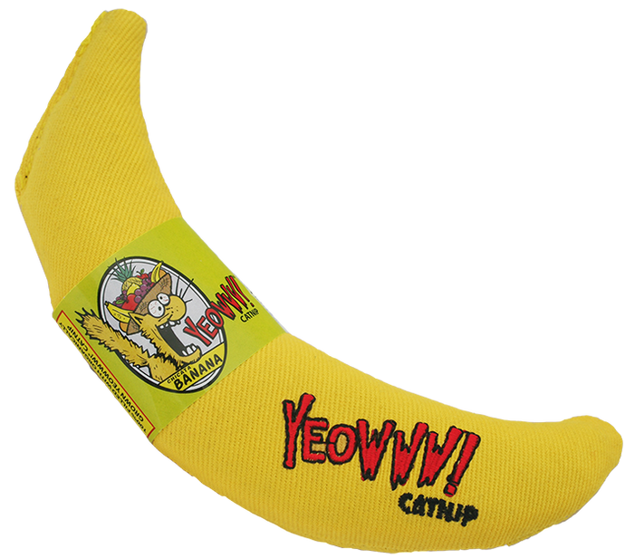 Yeowww! Catnip Banana Cat Toy