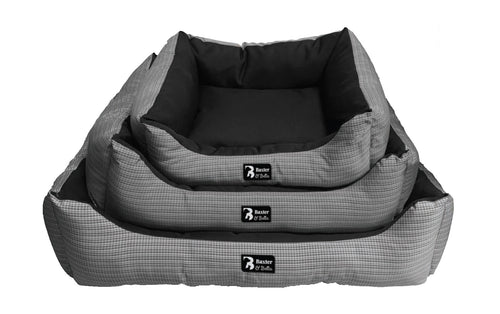 Baxter & Bella Lounger Gray Dog Bed
