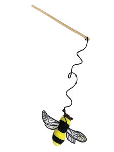 Meowijuana Get Buzzed Bee Refillable Catnip Cat Toy