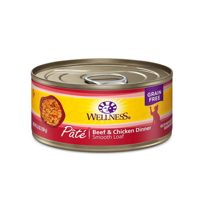 Wellness Beef & Chicken Canned Cat Food