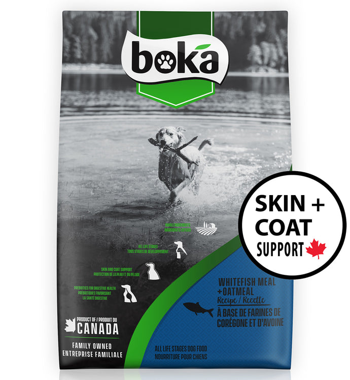 Boka Whitefish Skin & Coat Support Dry Dog Food