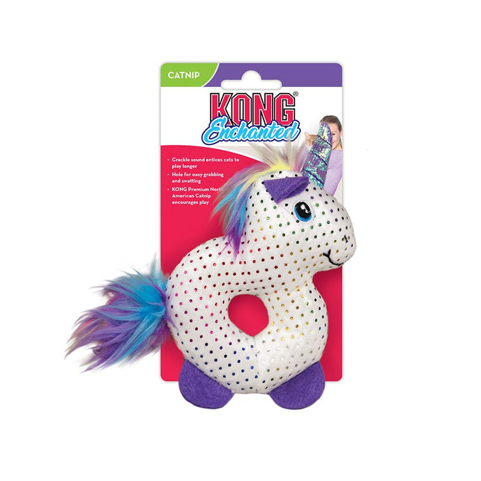Kong Cat Enchanted Unicorn Cat Toy Critters Pet Health Store