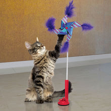 Load image into Gallery viewer, Kong Connects Switch Teaser Pinwheel Cat Toy With Catnip