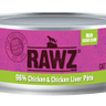 Rawz Chicken & Chicken Liver Pate Canned Cat Food