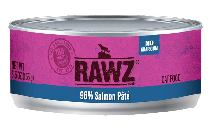 Rawz Salmon Pate Canned Cat Food