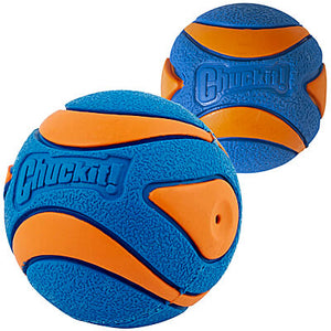 Chuckit Ultra Squeak Med 2 pack Dog Toy