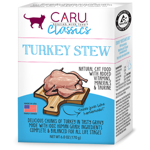 Caru Classics Turkey Stew Cat Food