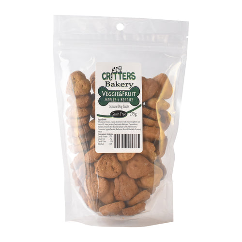Critters Bakery Veggies Dog Biscuits