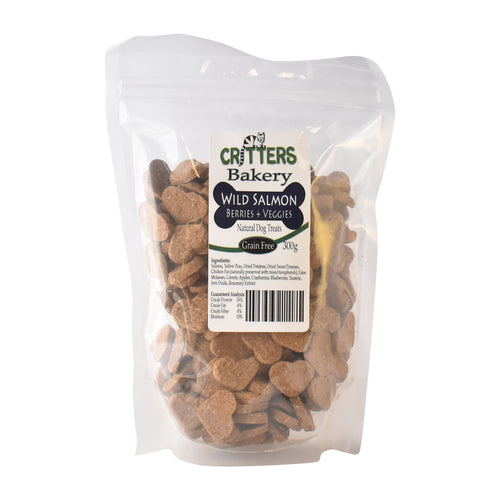 Critters Bakery Salmon Dog Biscuits