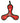 Tuffy Junior Boomerang Red Dog Toy