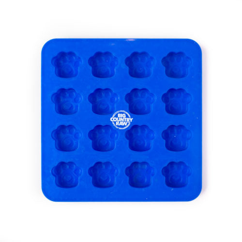 SPECIAL ORDER Big Country Raw Frozen Treat Mold - Silicone Mold- Small BLUE