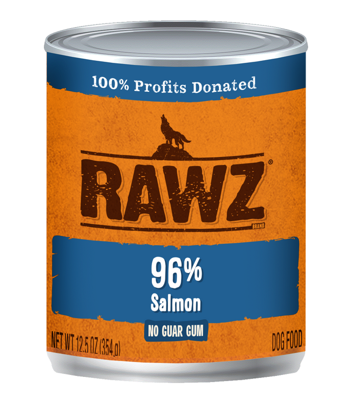 Rawz Salmon Canned Dog Food