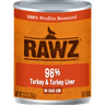 Rawz Turkey & Turkey Liver Canned Dog Food