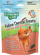 Emerald Pet Feline Dental Treats Salmon 85g Cat Treats