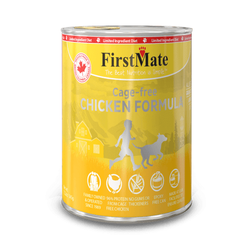 FirstMate Limited Ingredient Cage Free Chicken 345g Canned Dog Food