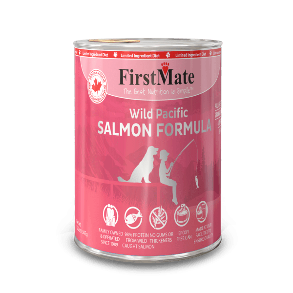 FirstMate Limited Ingredient Wild Salmon 345g Canned Dog Food