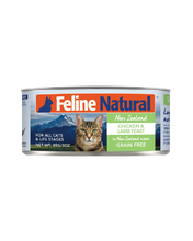 Load image into Gallery viewer, Feline Natural Chicken &amp; Lamb Canned Cat Food
