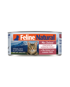 Feline Natural Chicken & Venison Canned Cat Food