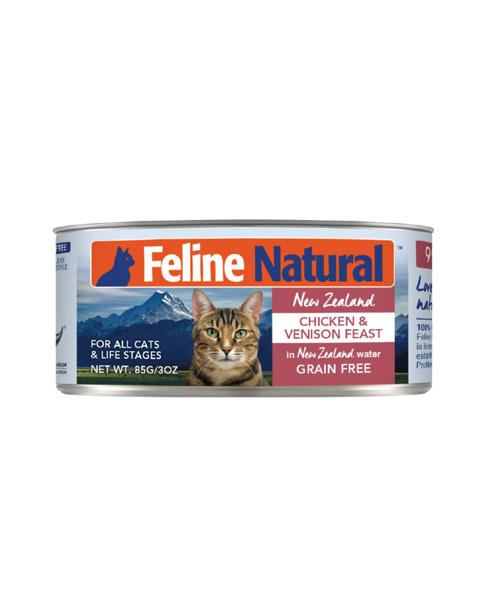 Feline Natural Chicken & Venison Canned Cat Food